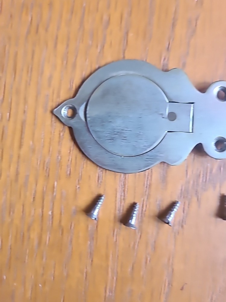 CVA 4 Screw Patch Box W Screws Mountain Rifle Percussion Flintlock Muzzleloader