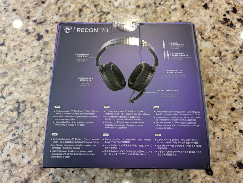 Turtle Beach Recon 70 Wired Multiplatform Gaming Headset
