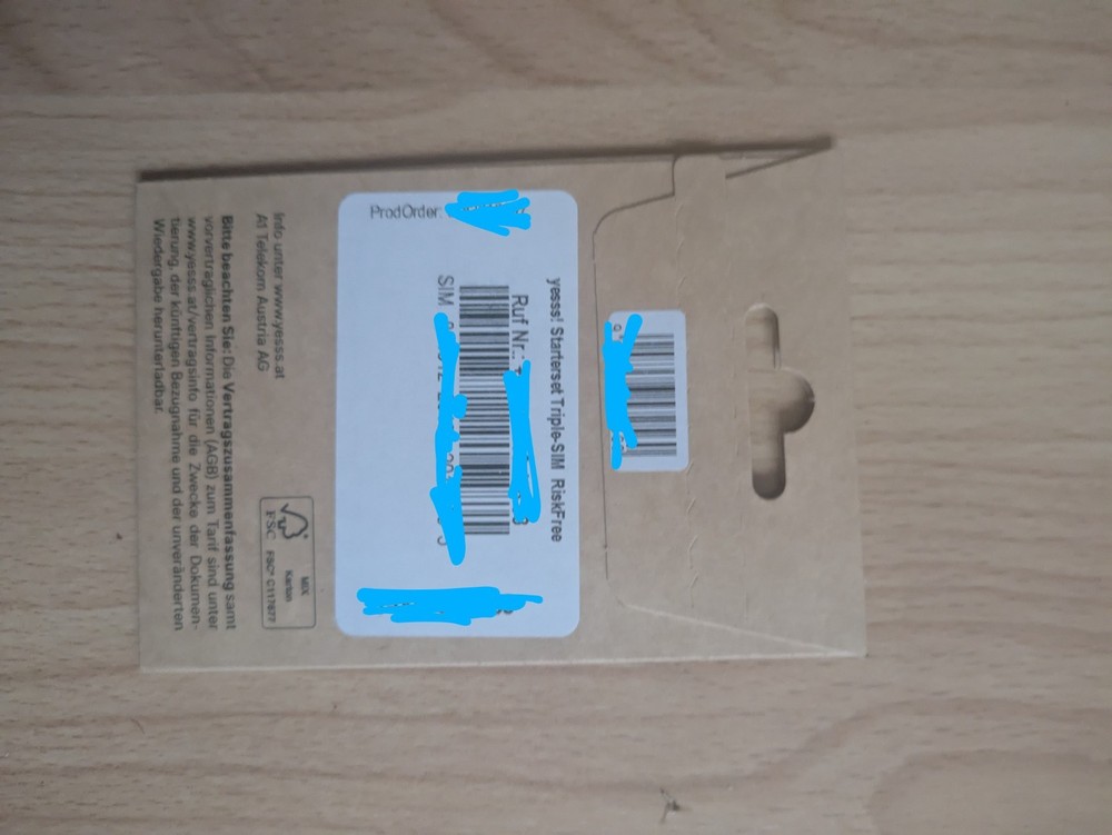 Yesss! Simcard Austria +43