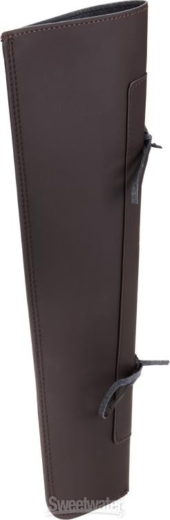 GEWA Leather Bass Bow Quiver - Brown