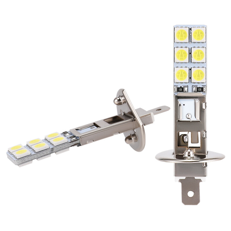 4x H1 LED Headlight Bulbs Conversion Kit High Low Beam Super Bright 6500K White