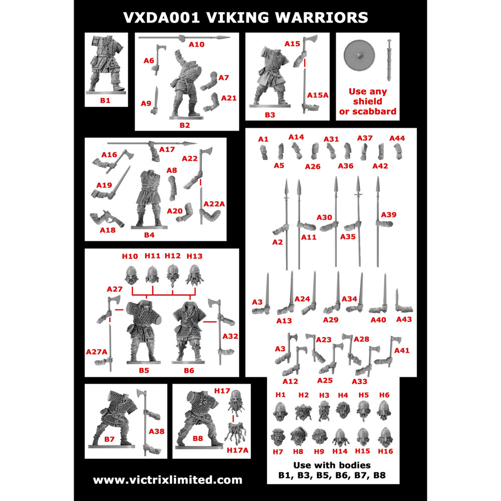 Victrix Miniatures Dark Ages - Vikings