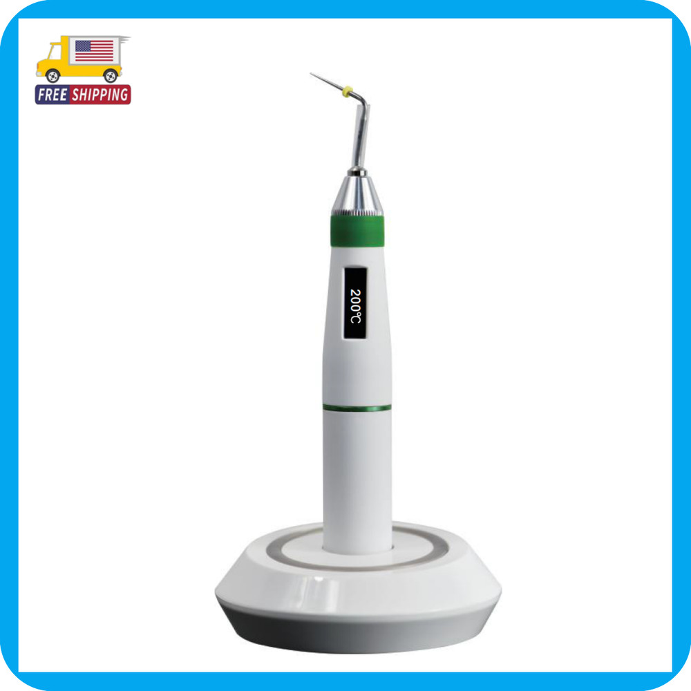 Dental Cordless Endo Gutta Percha Endodontic Heated Pen Obturation System+2 Tips