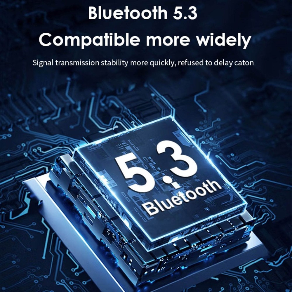 5.3 version New Bluetooth Transmitter Receiver With Lag Free Lossless Audio