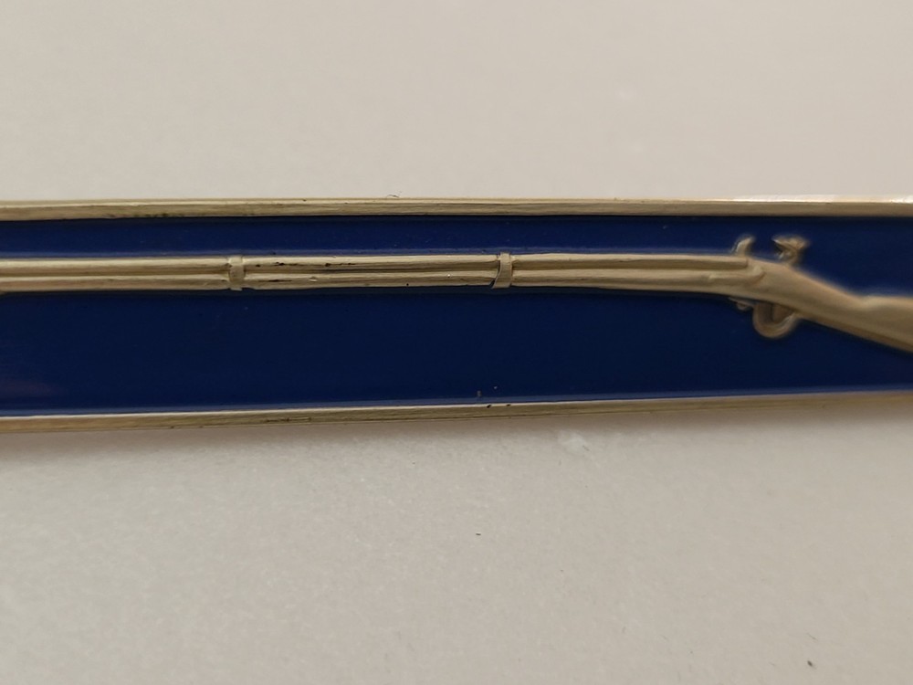 Vintage Infantry Badge Marked Sterling