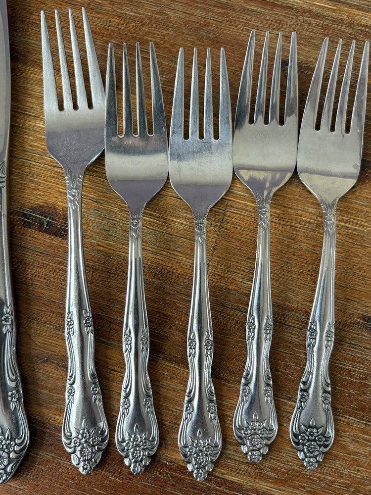 Rogers Stainless Flatware Dream Rose Pattern Replacement Pieces Utensils Forks