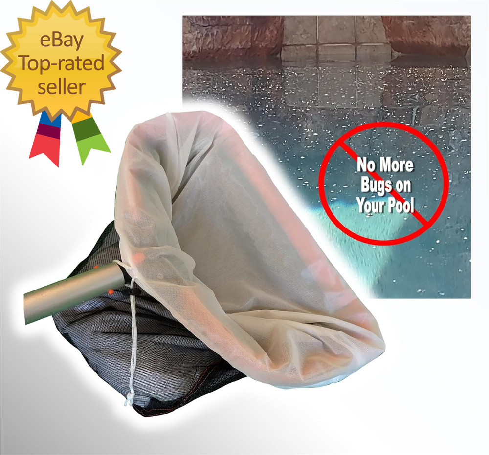 Fine Mesh Pool Net Insert | Collects Sand, Pollen, Tree Dust, Tiny Bugs, Pet Hai