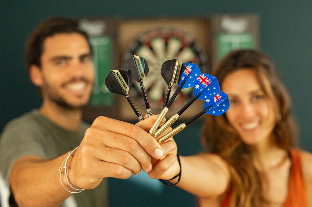 Winmau MVG Michael Van Gerwen V Grove Sharpener Dart Sharpening Tool Gift