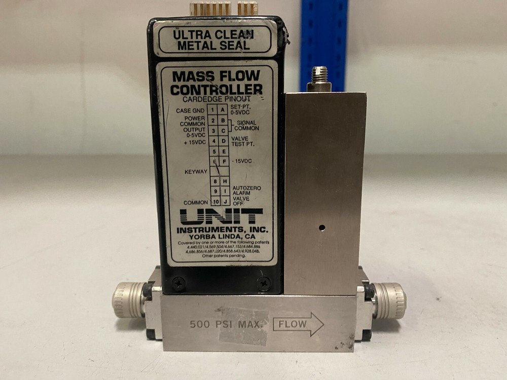 Unit Instruments UFC-1160A Mass Flow Controller Range 1 SLM Gas O2