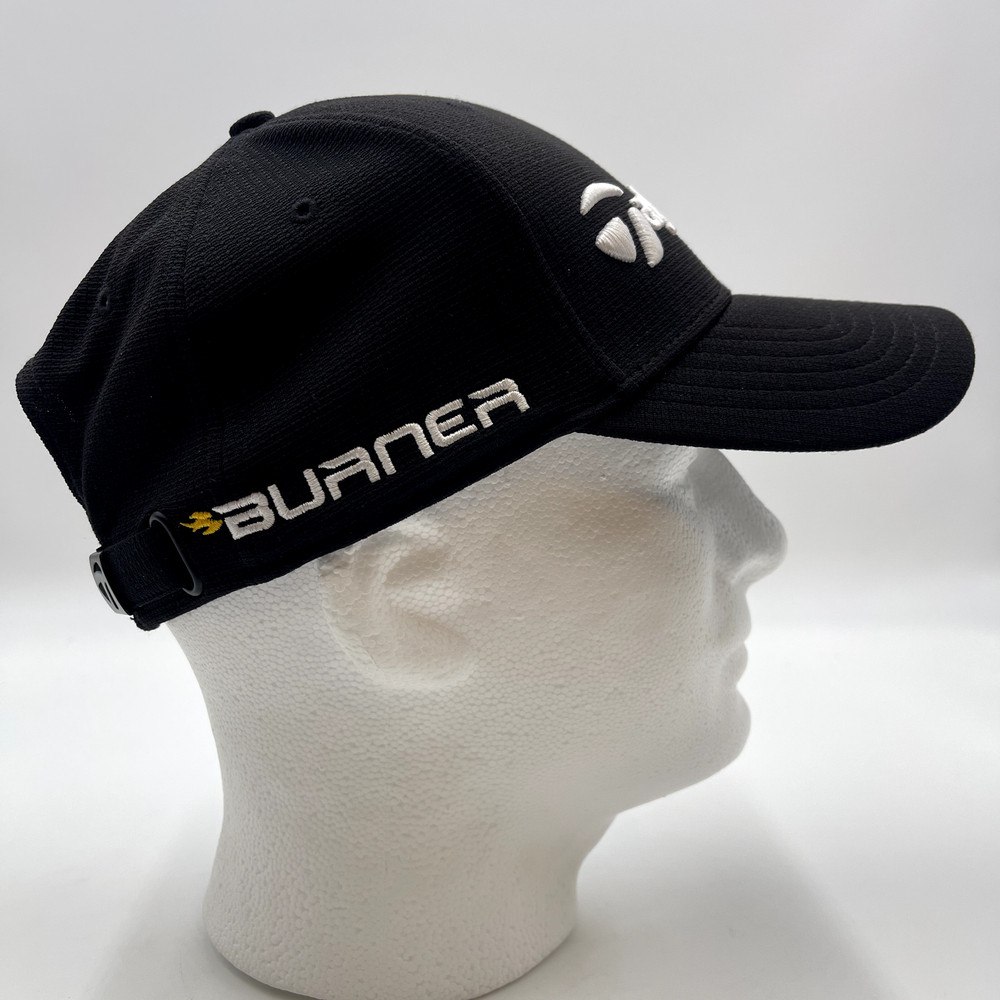 Taylor Made Hat Cap Strap Back Mens Black Burner R9 OSFA