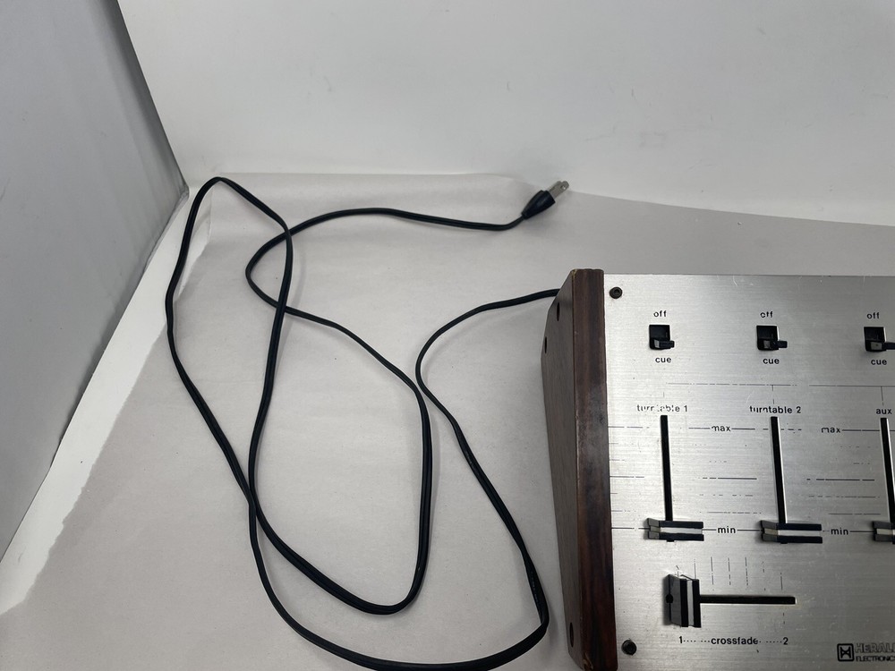 Herald Electronics Stereo Disco Mixer RA-88A - Powers on - Untested - For Parts