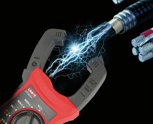 UNI-T UT203+ Digital Handheld Clamp Meter AC DC Current Tester 400-600A,True