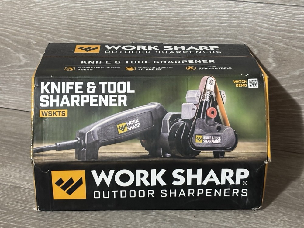 Sharpener - Work Sharp Knife & Tool Sharpener - Black (WSKTS)
