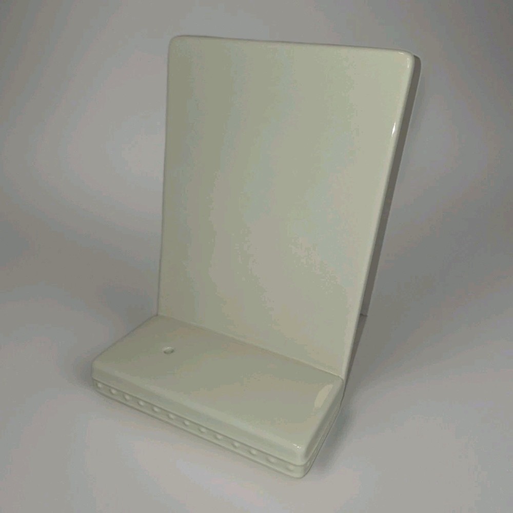Nora Fleming Pearl Dot Memo Message Board Stoneware Ivory Retired Lemon Mini