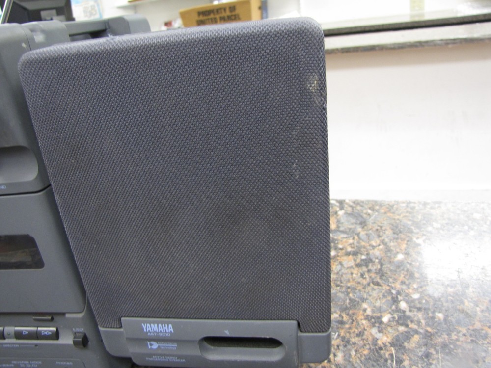 Yamaha AST-C10 Compact Component System AM/FM CD Dual Cassette Speakers -Powers