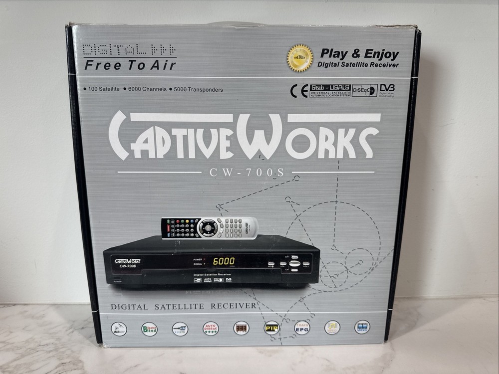 Captive Works CW-700S Digital Satellite Receiver
