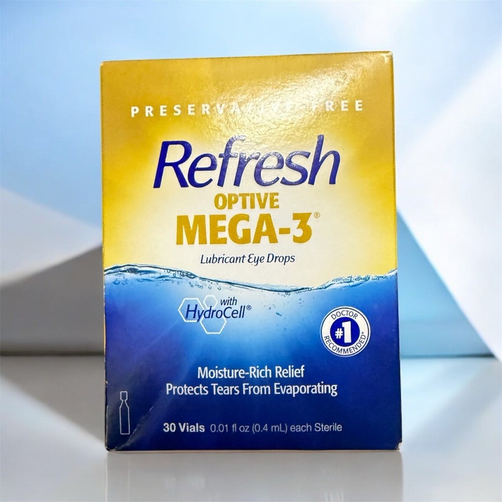 Refresh optive  Mega -3 30 pcs  No box