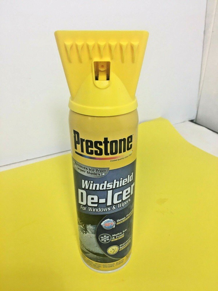 Prestone Windshield DE-ICER🔥* BRAND NEW * 🎯 17.oz Can - Winter iced windshield