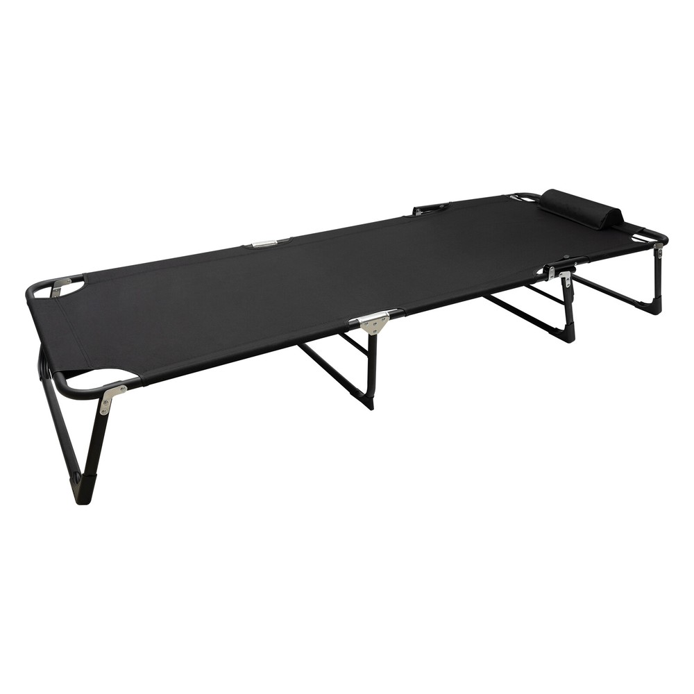 Heavy Duty Office Nap Bed Adjustable Camping Cots Adults Folding Sleeping Cot