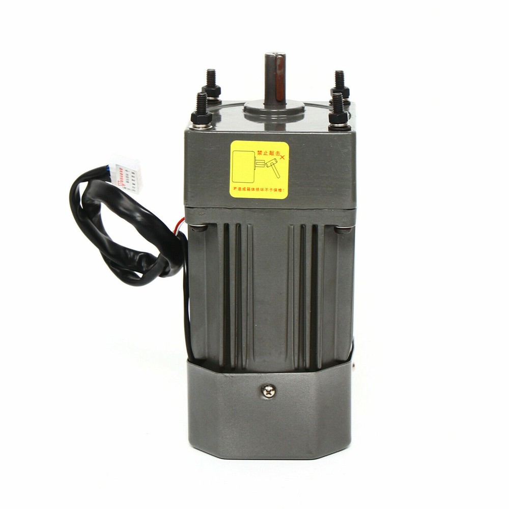 60W 110V AC Gear Motor Electric Variable Speed Controller Single-phase 1:10（10k）