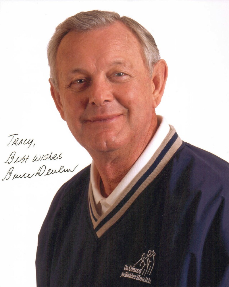 BRUCE DEVLIN - Australian Golfer - PGA Tour - Autograph Photo