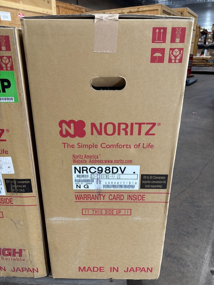 Noritz NRC98-DV-NG ecoTough Series 8.4 GPM 180,000 BTU 120 Volt - Natural Gas