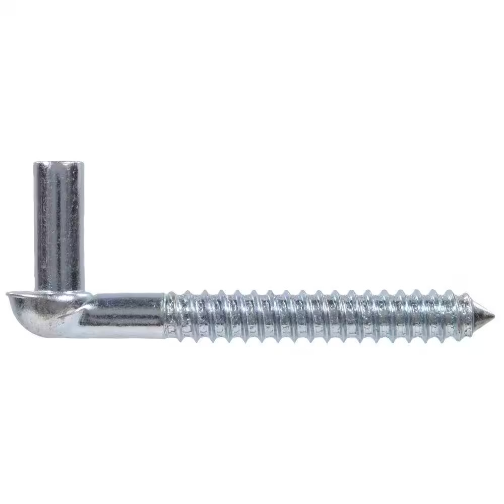 3/4 X 6 In. Gate Screw Hook in Zinc-Plated (5-Pack)