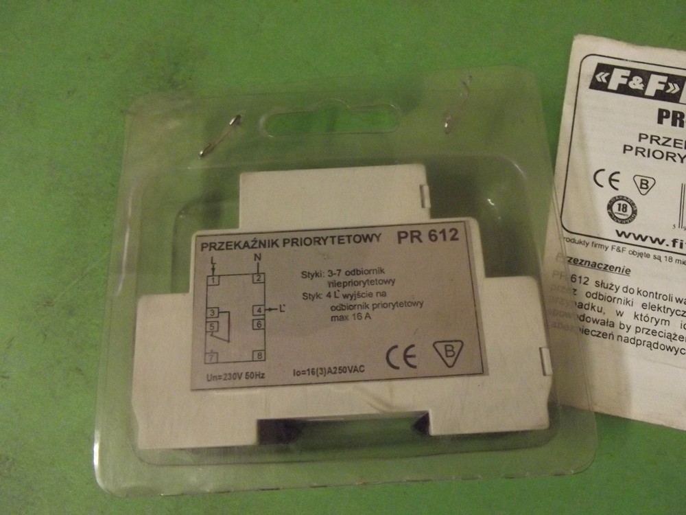 F&F Priority relay PR-612