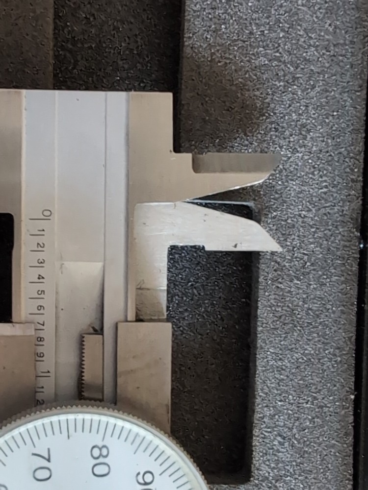 h&h 12" dial calipers