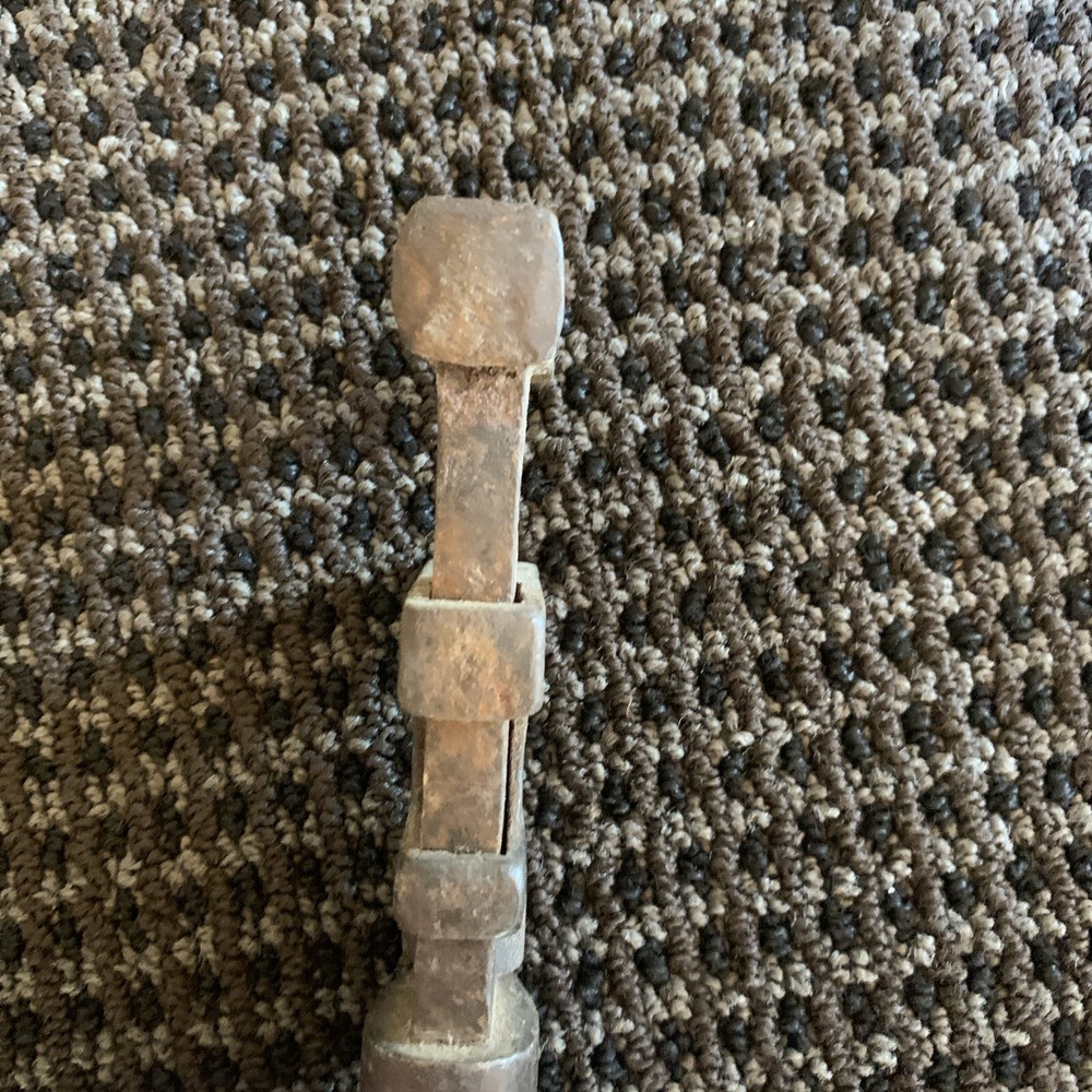 Vintage Pipe Wrench Adjustable Monkey Wrench 8 Inches