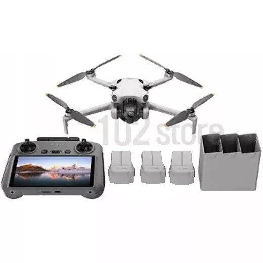 DJI Mini 4 Pro Fly More Combo Plus (DJI RC 2) Camera Drone - Fedex Priority