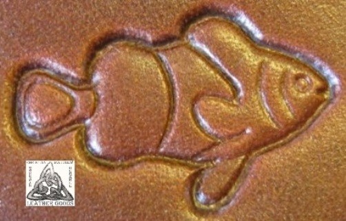Baron Tools Clown Fish Finding Nemo Leather Working Full Handle Stamping Tool