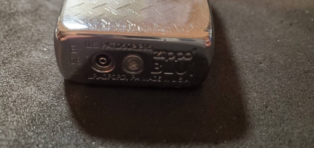 Harley Davidson Zippo Blu Butane Lighter *New