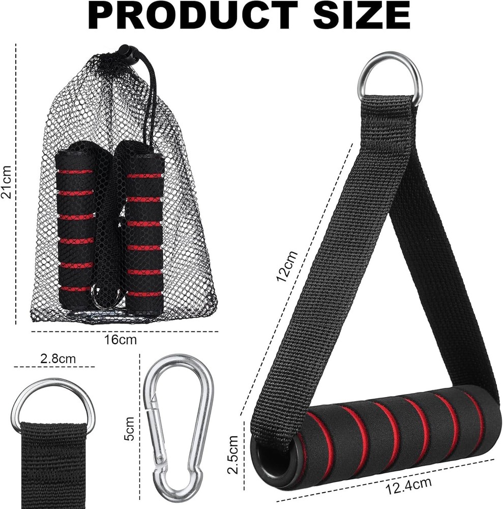 flintronic Exercise Handle, Resistance Bands Handle, Replacement Handle Attachme