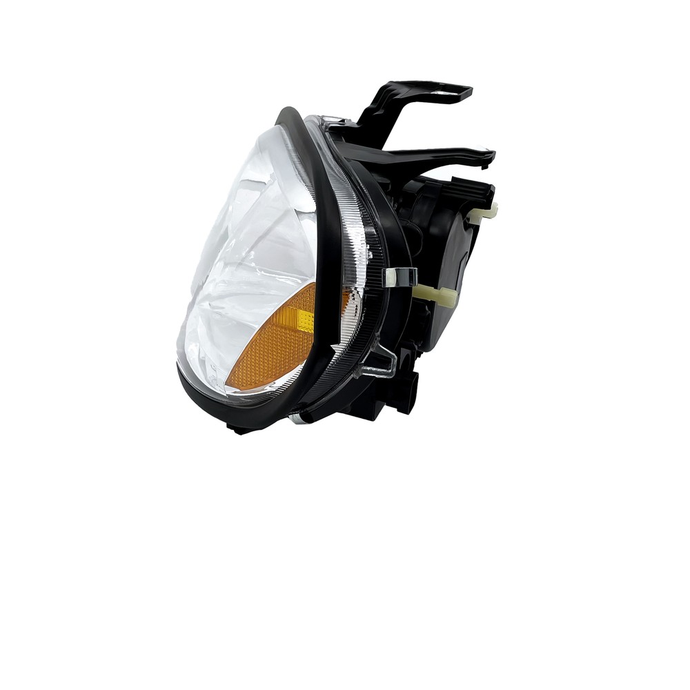 Freightliner Columbia Headlight LED Projector Stripe Crystal Pair Set 1996-2017