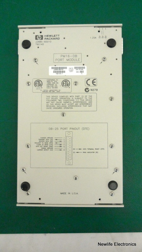 (New) HP J2485-60001 PM 16-DB Port Module