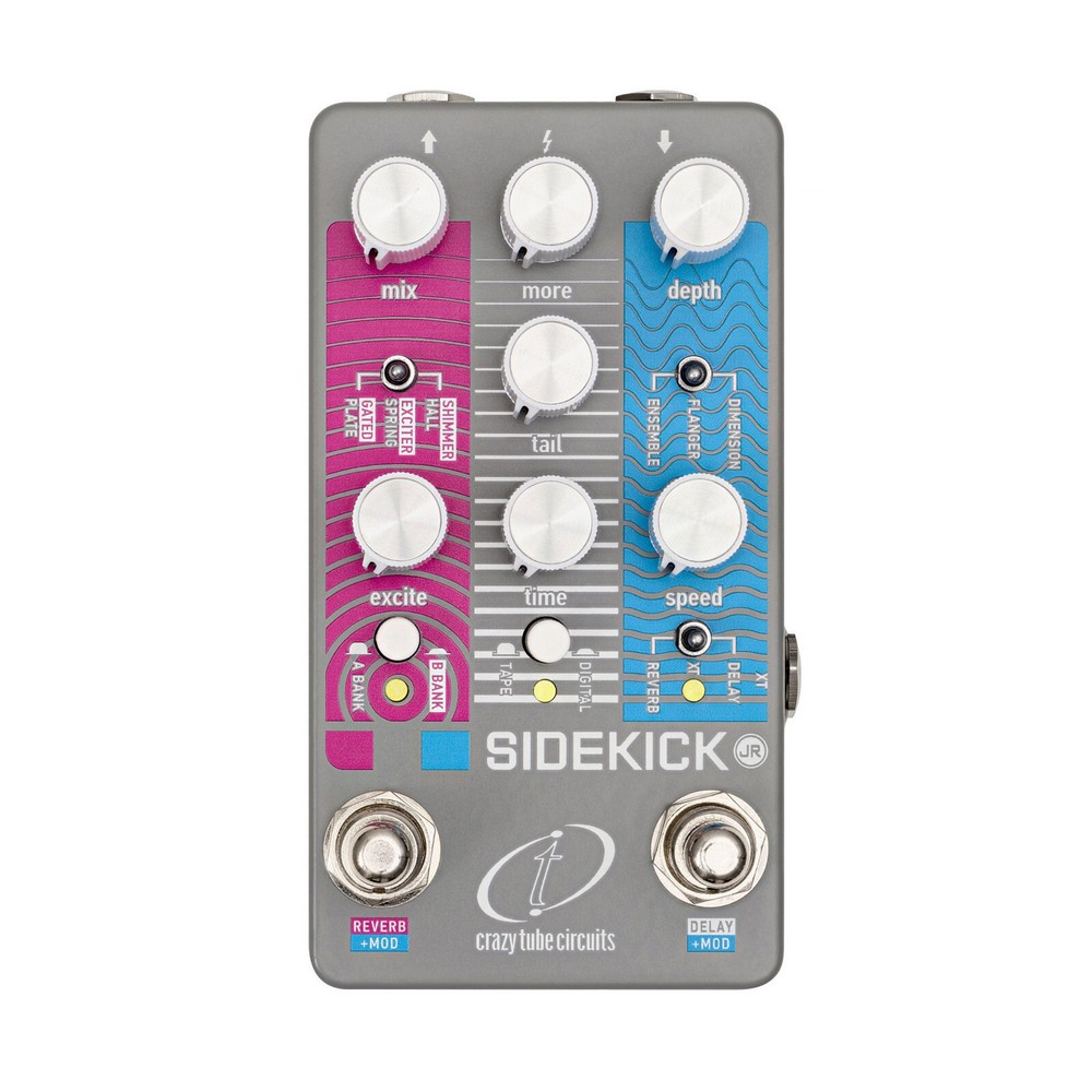 Crazy Tube Circuits Sidekick Jr Modulation Pedal