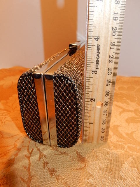 Gold Mesh Look Purse/Chain