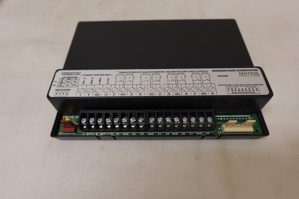 Sentrol Aritech Moose D5350 8-Zone Security Alarm System Concentrator - NOS