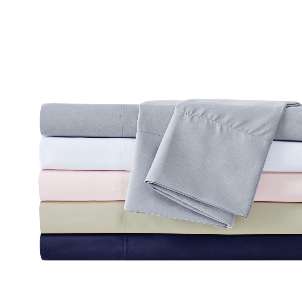 Truly Calm Sheet Sets Khaki Polyester 4-Piece Full Sheet Set, Solid Color for Me