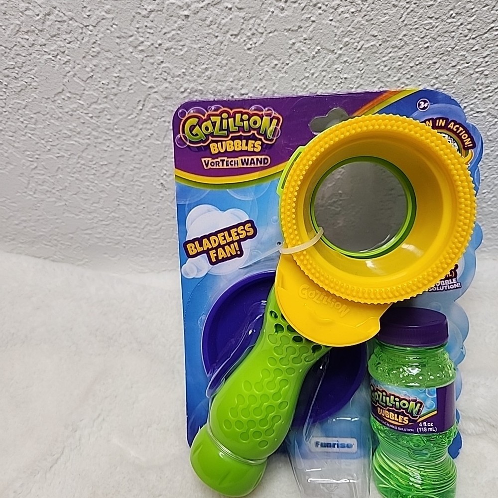 Vortech Wand Gazillion Bubbles Includes 4oz Bubble Solution NEW IN PACKAGE