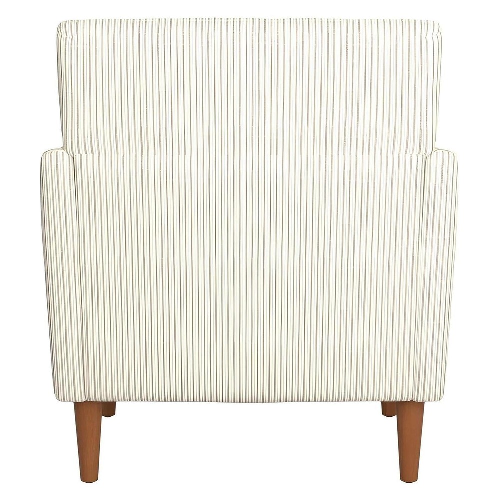Ash stripe Upholstered Accent Chair with Arms (2-Pack)