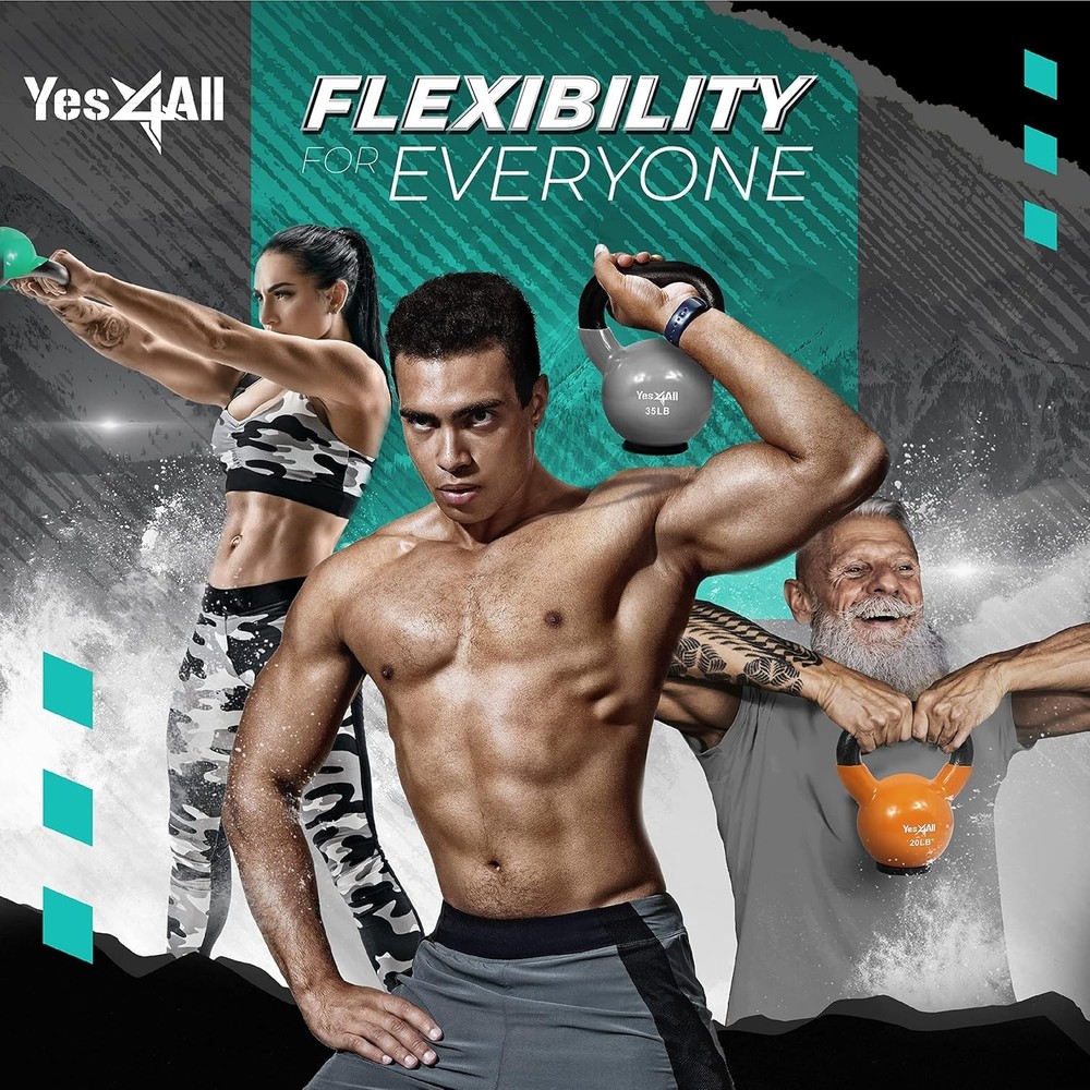 Functional Strength Training Kettlebell Set=