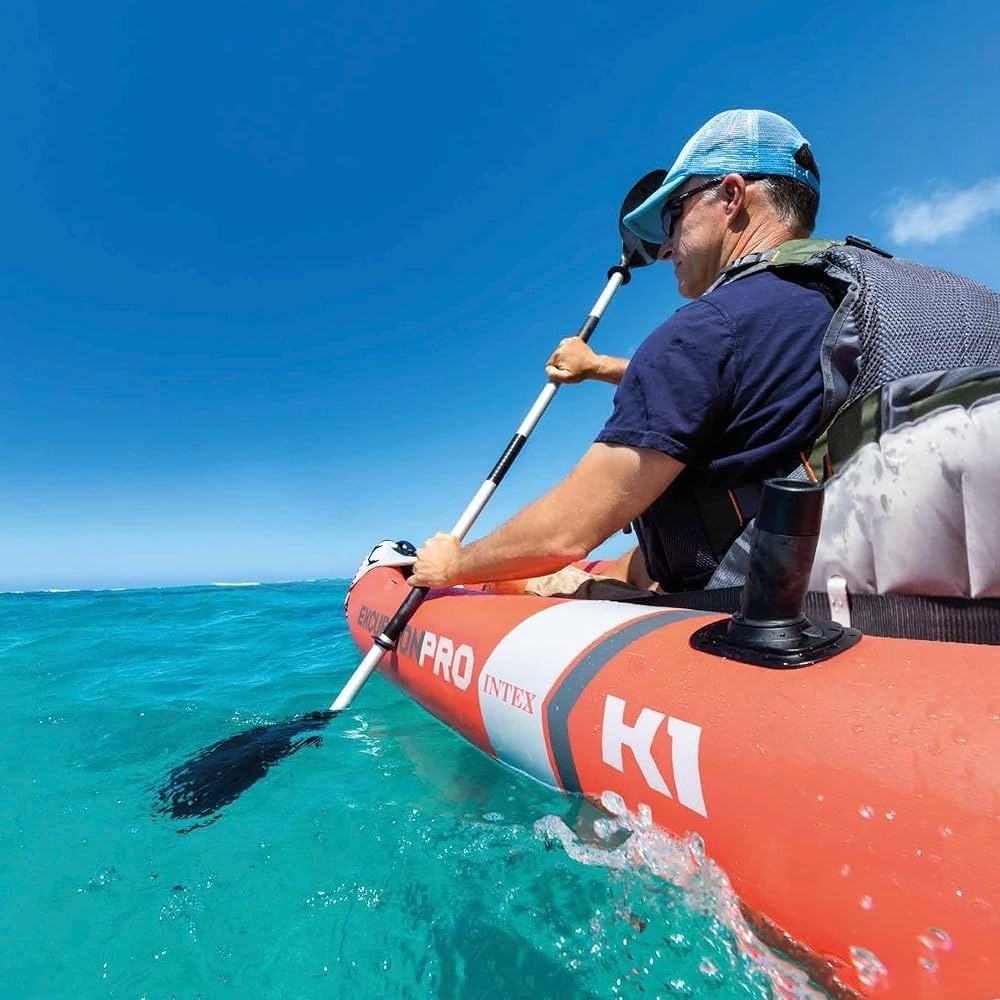 INTEX Excursion Pro K1 Inflatable Kayak Set