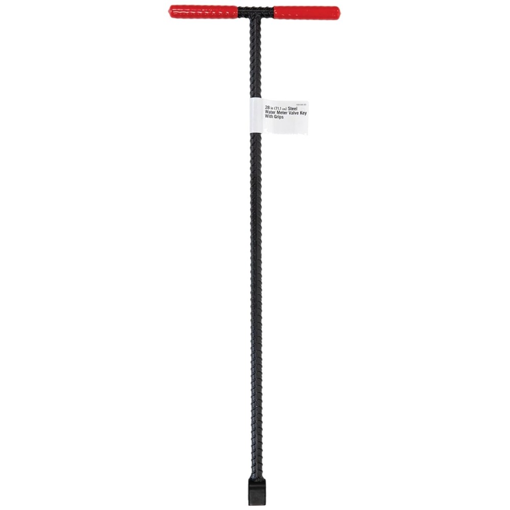 28" Water Meter Key - Steel T Handle