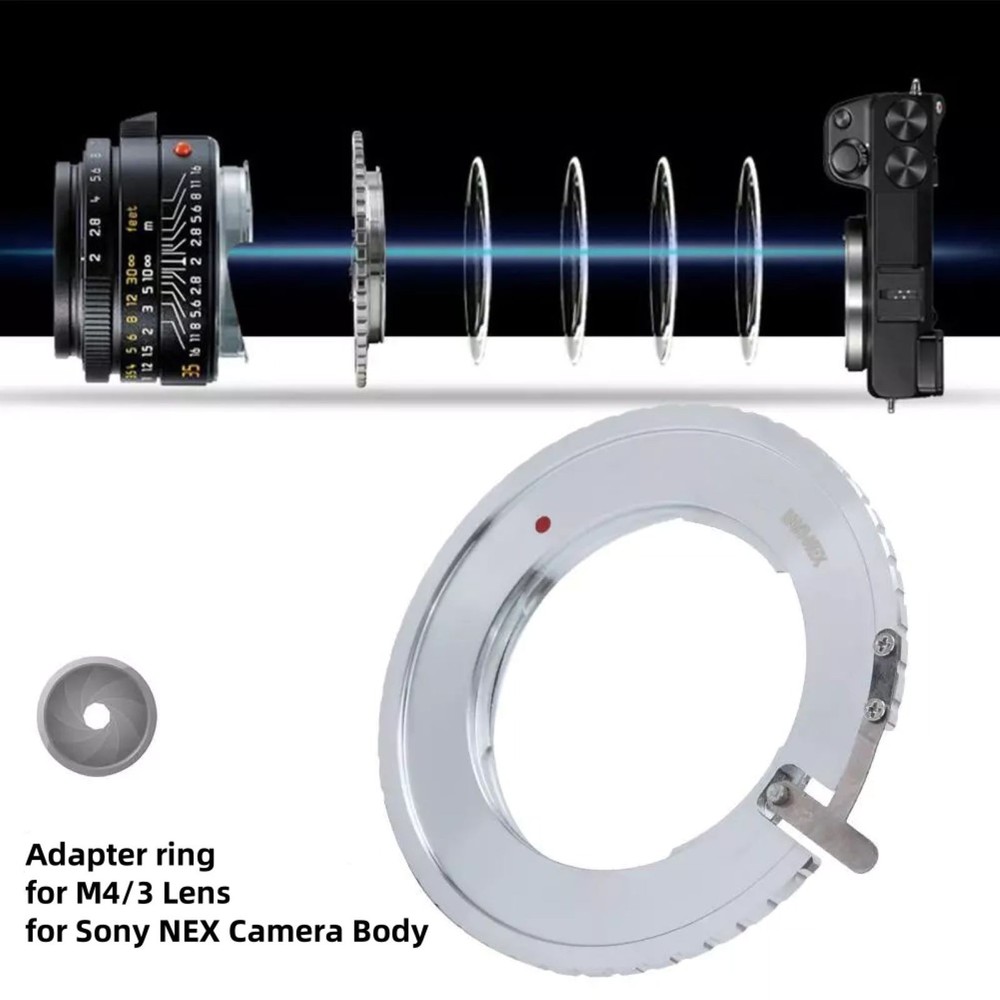 1 PC M4/3-NEX Adapter Ring Converter Accessories For Sony E Mount Camera