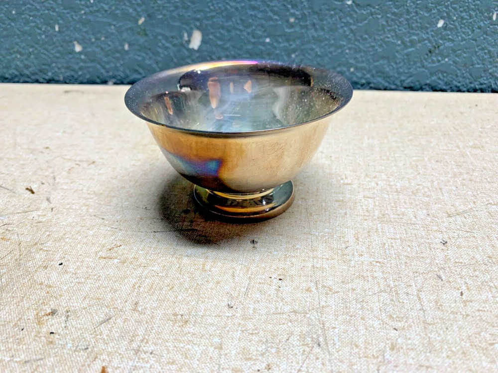 VINTAGE REED & BARTON SMALL BOWL PAUL REVERE DESIGN