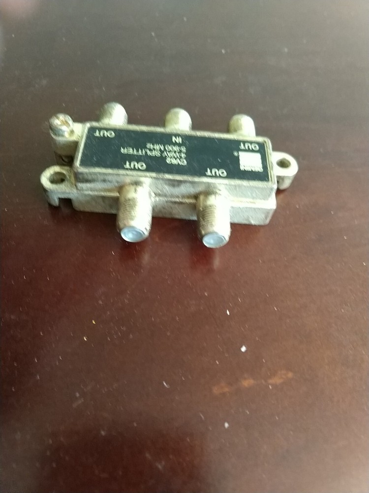 Gemini 4-Way Splitter CV-62 5-900 MHz
