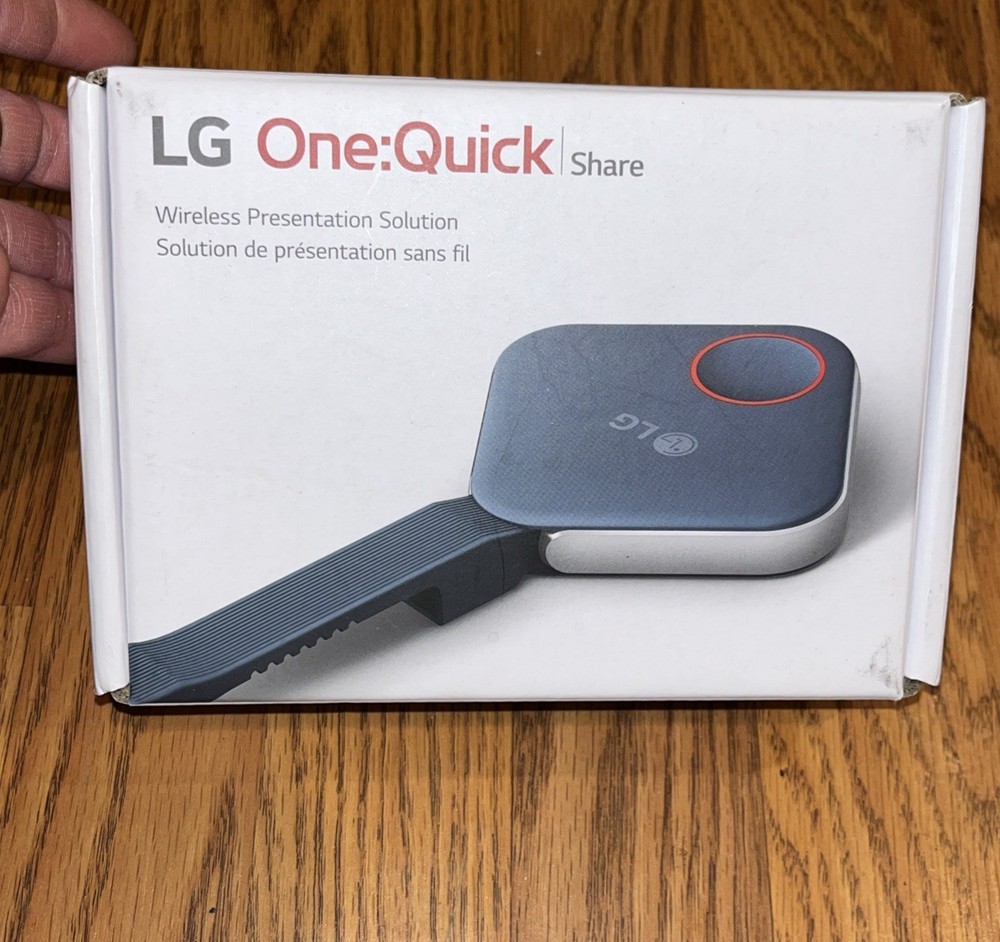 LG One:Quick Share Wireless Presentation Solutions Screen Mirroring NEW open Box