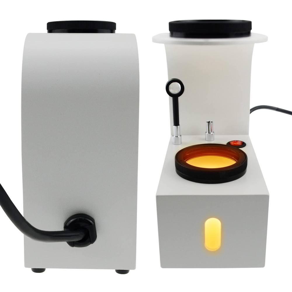 Polariscope LED Light with Glass Rotatable Filters, Desktop